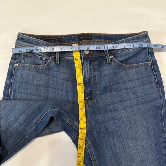 Talbots Demi Boot Cropped Jeans medium wash in size 10P - Picture 10 of 13